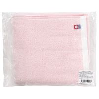 田中産業 今治製 シャーリングタオル ミニバスタオル ライトピンク 1セット（3枚）