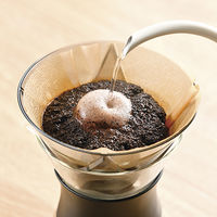 お手軽コーヒーポット 耐熱ガラス製 ドリップポット コーヒーサーバー OCPー40ーB 1個 HARIO（ハリオ）