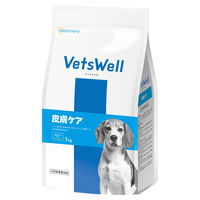 ベッツウェル 犬用食事療法食 皮膚ケア 1kg 1セット（1袋×6）マルカン ドッグフード