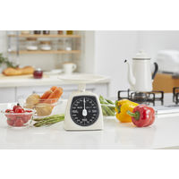 アナログクッキングスケール 2kg はかり KA-442-WH 1セット（1個×3） タニタ