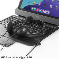 サンワサプライ iPad 第10世代・A16専用ケース付き一体型キーボード SKB-IP8BK 1個