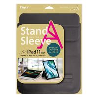 ナカバヤシ iPad 11インチ用 スタンドスリーブケース ブラック TBC-IP24103BK 1個