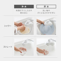 タカギ 家庭用浄水器 ナチュラル本体セット+交換カートリッジ1個付 H880R2 1セット