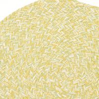 ラウンドランチョンマット イエロー studio CLIP