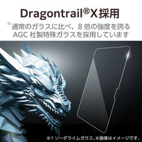 エレコム 11インチiPad Air(M3/M2) ガラスフィルム ドラゴントレイル TB-A25MFLGDT 1個