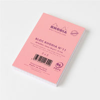 RHODIA（ロディア） ブロックロディア カラーズ No.13 ピンク 1冊（直送品）