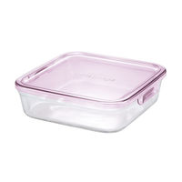 耐熱ガラス 保存容器 ピンク システムセット 7点  パック&レンジ PSC-PRN-P7 iwaki（イワキ）