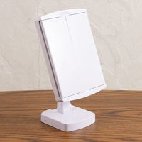 永井興産 キレイミラー 幅240×奥行100×高さ235mm ホワイト NK-2710WH 1個