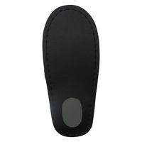 ストロング 前あきタイプの黒メッシュ外縫いスリッパ・LLサイズ 10-4-855-08 1足（直送品）