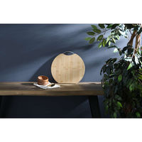 不二貿易 まな板 32cm D型 竹製 持ち手付き バンブーカッティングボード 460224 1個（直送品）