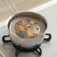 下村企販 落とし蓋 16~18cm用 ママクック 煮込み具合が見える落とし蓋 日本製 480757 1個（直送品）