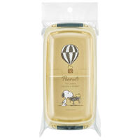 スケーター 弁当箱 1段 530ml ふわっとタイトランチボックス スヌーピー バッジ 480856 1個（直送品）