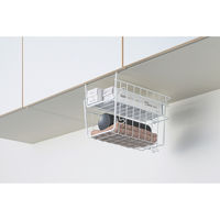 パール金属 キッチンバスケット 吊戸棚用 スキット ハンガーバスケット スリム 深型 480137 1個（直送品）