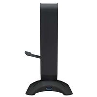 センチュリー 3 in 1 ヘッドホンスタンド ブラック CRC-HSMBU3BK2 1個