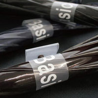 中谷 ワンタッチビニール傘 パイピングカラービニール ジャンプ式 65cm ハードネイビー 113-023NV 1セット(1本×3)（直送品）