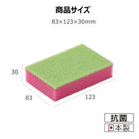 キクロン 衛生資材 キクロンプロ C-660 Qスポンジ+ 大 P 00746469 1ケース(60個(10個×6))（直送品）