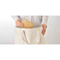 内海産業 エコバッグ ザ・バッグ(手提げタイプ)#sustainable ベージュ 2265670 1ケース(300個(1個×300))（直送品）