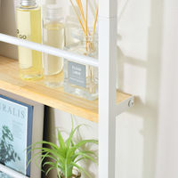 足立製作所 スリムウォールラック【幅40cm/つっぱり式】/ホワイト A173WH 1個（直送品）