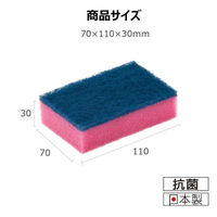 キクロン 衛生資材 キクロンプロ A-541 スポンジたわし+ハード G 00746473 1ケース(120個(10個×12))（直送品）