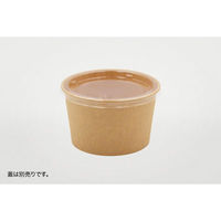 パックスタイル どんぶり容器 クラフト カップ 300ml 本体 00781547 1ケース(1000個(50個×20))（直送品）