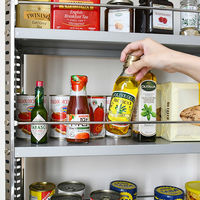 足立製作所 ステンレス製 隙間収納ワゴン【幅20×高さ159cm】 2383 1個（直送品）