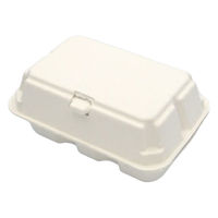 日本モウルド工業 弁当容器 パルボックス(小)白 42051 1ケース(200個(1個×200))（直送品）