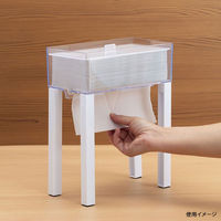 富士パックス販売 プルダウンペーパータオルケース 9154 1ケース(24個(1個×24))（直送品）