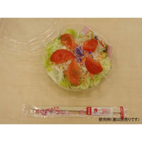 リスパック 冷麺容器 バイオ M 大 本体 新 PABS454 1袋(50個)（直送品）