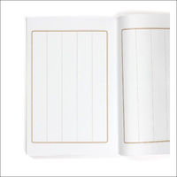 ササガワ 店舗用品 31-162 和綴本 半紙判 王朝 5行罫 1ケース(1個)（直送品）