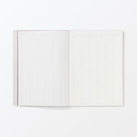 無印良品 月曜始まりマンスリー ウィークリースケジュール帳 ２０２５年１２月始まり Ａ５ ホワイトグレー 良品計画