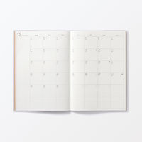 無印良品 月曜始まりマンスリースケジュール帳 ２０２５年１２月始まり Ａ５ 良品計画