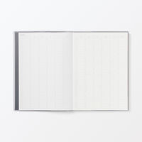 無印良品 月曜始まりバーチカルスケジュール帳 ２０２５年１２月始まり Ａ５ 黒 マンスリー ウィークリ― 良品計画