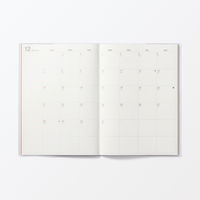 無印良品 日曜始まりマンスリースケジュール帳 ２０２５年１２月始まり Ｂ５ 良品計画