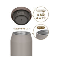 サーモス 真空断熱スープジャー 300mL グレージュ JEF-300 GG 1個 食洗機対応 保温保冷