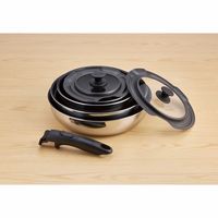 サーモス 取っ手のとれるフライパン8点セット IH/ガス火対応 ステンレス KSF-8A S 1個 フッ素化合物不使用