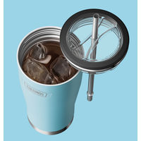 サーモス タンブラー ストロー付 710mL グレイシャー ASTB-710 GLC 1個