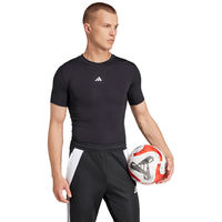 adidas(アディダス) サッカー トップス テックフィット 半袖Tシャツ J/2XL ブラック KSC60 1枚（直送品）