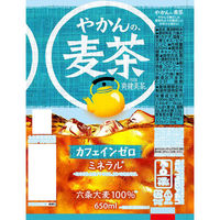 コカ・コーラ やかんの麦茶 FROM 爽健美茶 650ml 1セット（6本）（わけあり品）