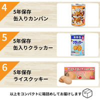 ピースアップ 3日分非常食Aセット 10年保存水・5年保存食 HS5A01 10002414 1セット（わけあり品）