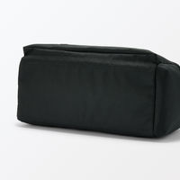 無印良品 撥水 ボストンバッグ 黒 タテ３２×ヨコ５０×マチ２３ｃｍ 良品計画