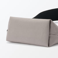 無印良品 再生ポリエステル 太ベルトミニショルダーバッグ ダークベージュ タテ１４．５×ヨコ２９×マチ１０ｃｍ 良品計画