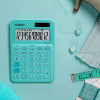 カシオ計算機 カラフル電卓　ミントグリーン　MW-C20C-GN-N 緑 1個（わけあり品）