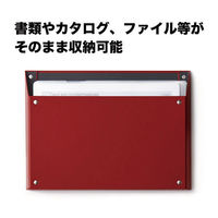 キングジム　マグケース（ヨコ）　Ａ４ヨコ　青　４７８５アオ　（わけあり品）