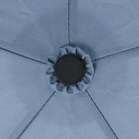 無印良品 晴雨兼用 軽量 折りたたみ傘 親骨の長さ５０ｃｍ スモーキーブルー 良品計画