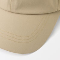 無印良品 ＵＶカット透湿撥水防水テープ使い キャップ ５５～５９ｃｍ ベージュ 良品計画