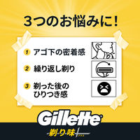 ジレット（Gillette） 剃り味プラス やさしさ 髭剃り カミソリ 男性 本体+替刃4個付 P＆G