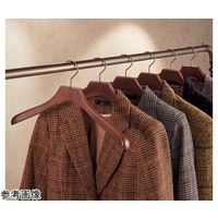 アズワン 木製ハンガー(ブナ材)湾曲型 ブラウン 幅42cm 67-6608-93 1本（直送品）