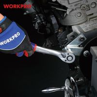 WORKPRO ワークプロ 12点組 1/2DRソケットレンチセット WP202586 1セット（直送品）