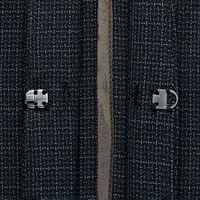 アイトス メンズノーカラージャケット チャコールグレー L 46055-097-L 46055 1着（直送品）