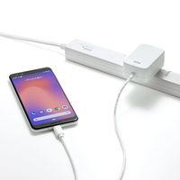 サンワサプライ USB PD対応AC充電器(USB Type Cケーブル一体型・18W) ACA-PD82W 1個